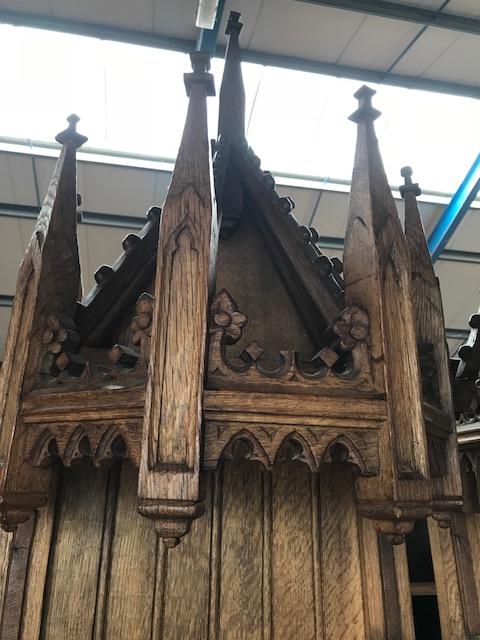 Gothic Style Altar Parts Fluminalis Church Interiors