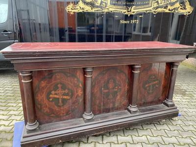 Altar  en Wood, Belgium 19 th century