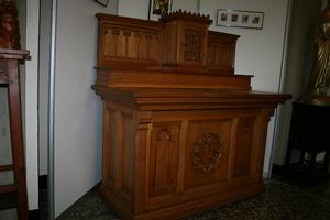 Altar en OAK, Dutch 19th century