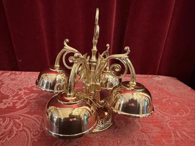 Altar - Bell Beautiful Sound ! en Bronze / Polished and Varnished, France 19 th century ( Anno 1885 )