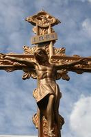 Altar Cross en Bronze, FRANCE 19 th century