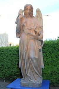 Angel en Terra-Cotta, France 19th century