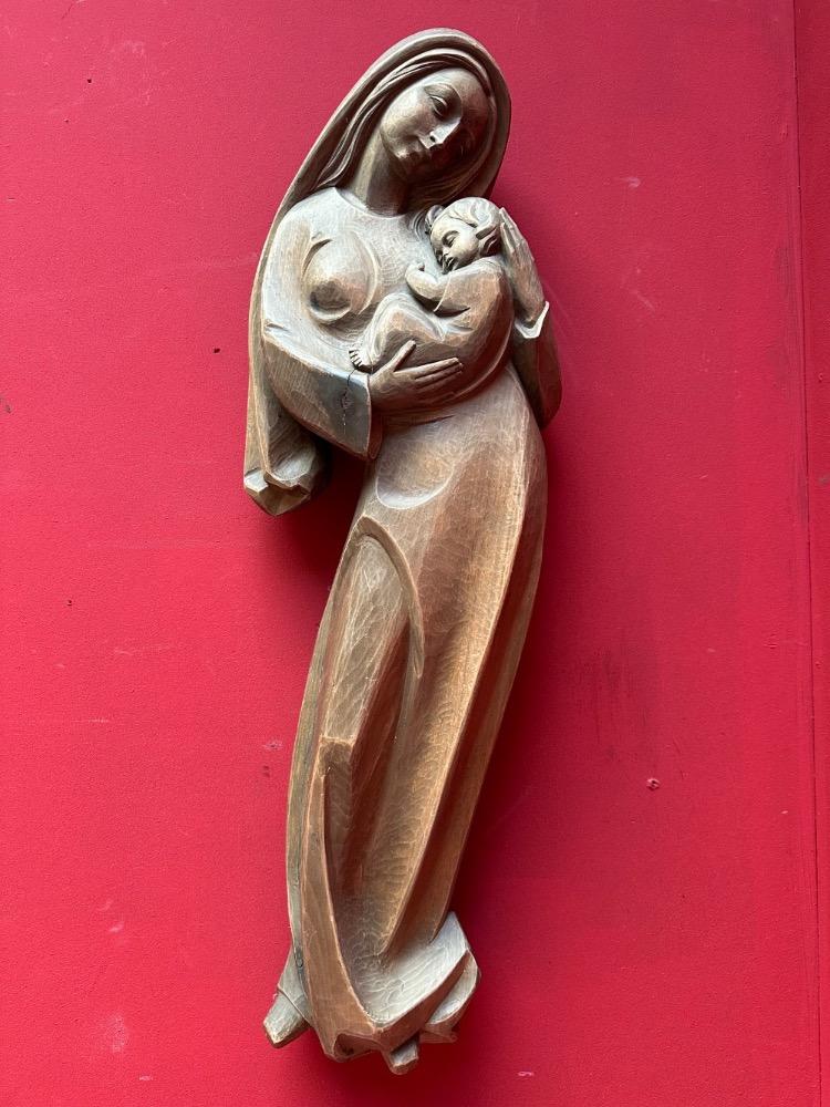 1 art - deco St. Mary With Child