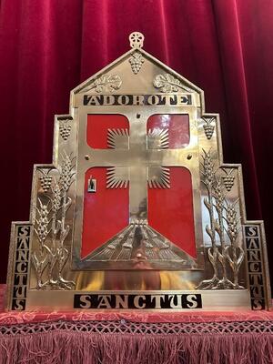 1 art - deco Tabernacle With Original Key
