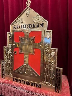 1 art - deco Tabernacle With Original Key