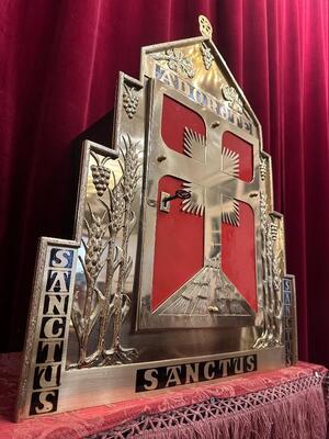 1 art - deco Tabernacle With Original Key