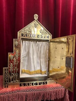 1 art - deco Tabernacle With Original Key