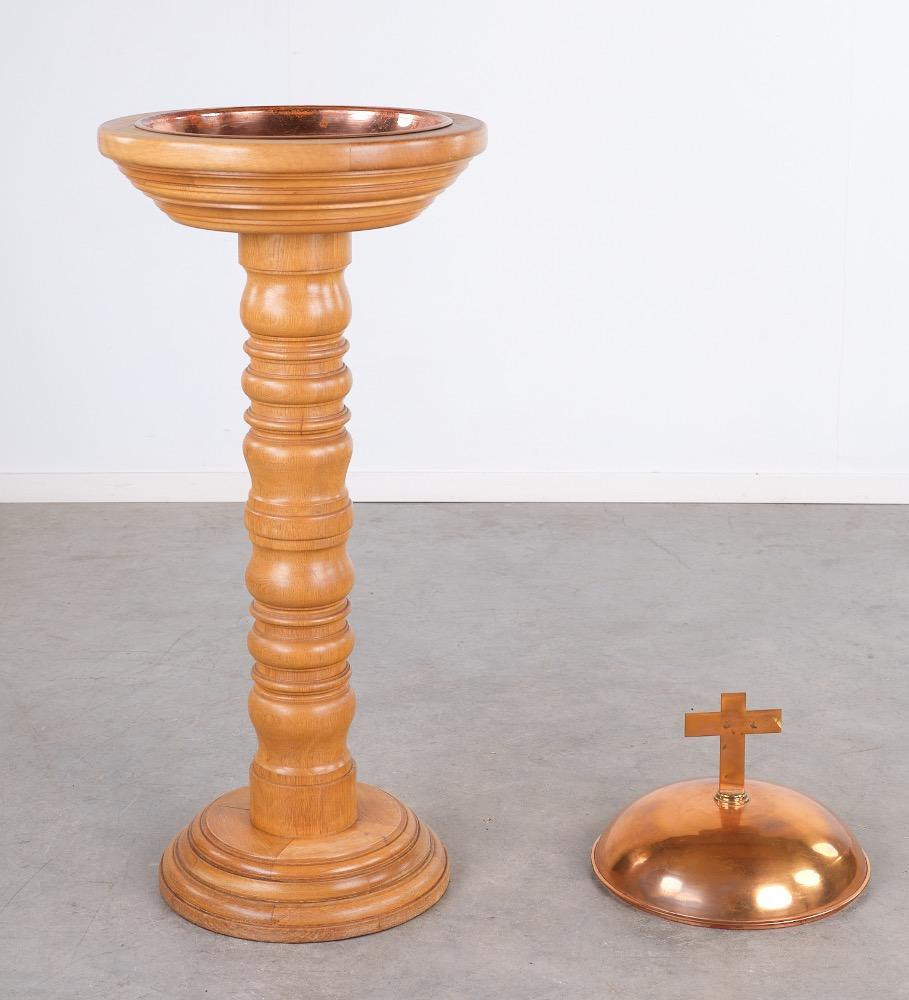 1 Art Nouveau  Baptismal Font