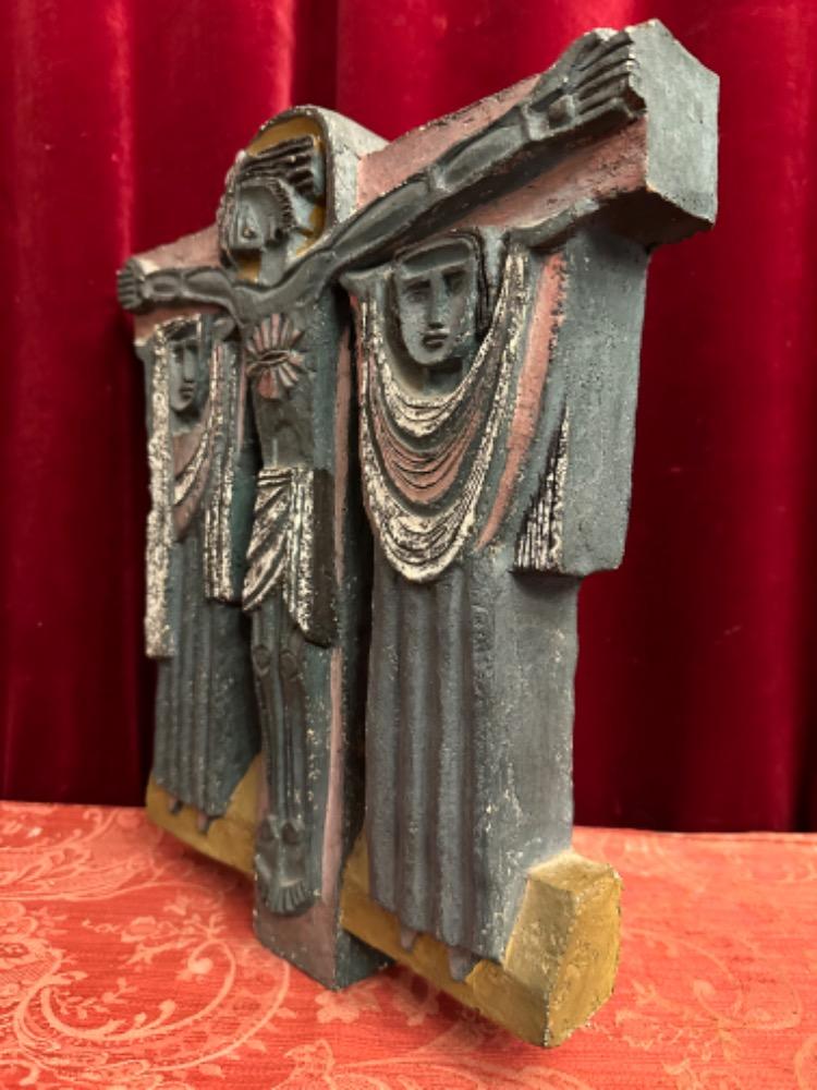 1 Art Nouveau  Calvary Scene