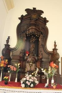 Altar  style Baroque en wood, Dutch 18 th century