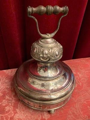 Altar - Bell style Baroque en Brass / Bronze , Belgium 18 th century