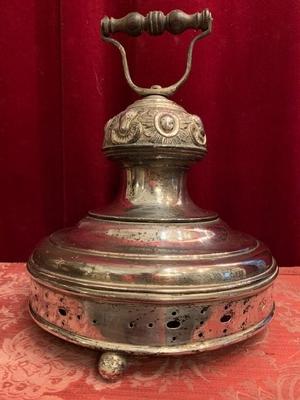 Altar - Bell style Baroque en Brass / Bronze , Belgium 18 th century