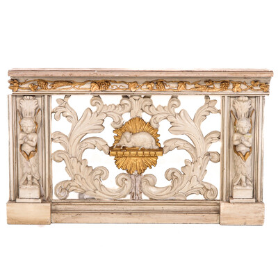 Architectural Ornament style Baroque  en Wood , Belgium  18 th century