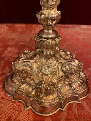 Chalice  style Baroque en Full - Silver, Southern Germany 19 th century