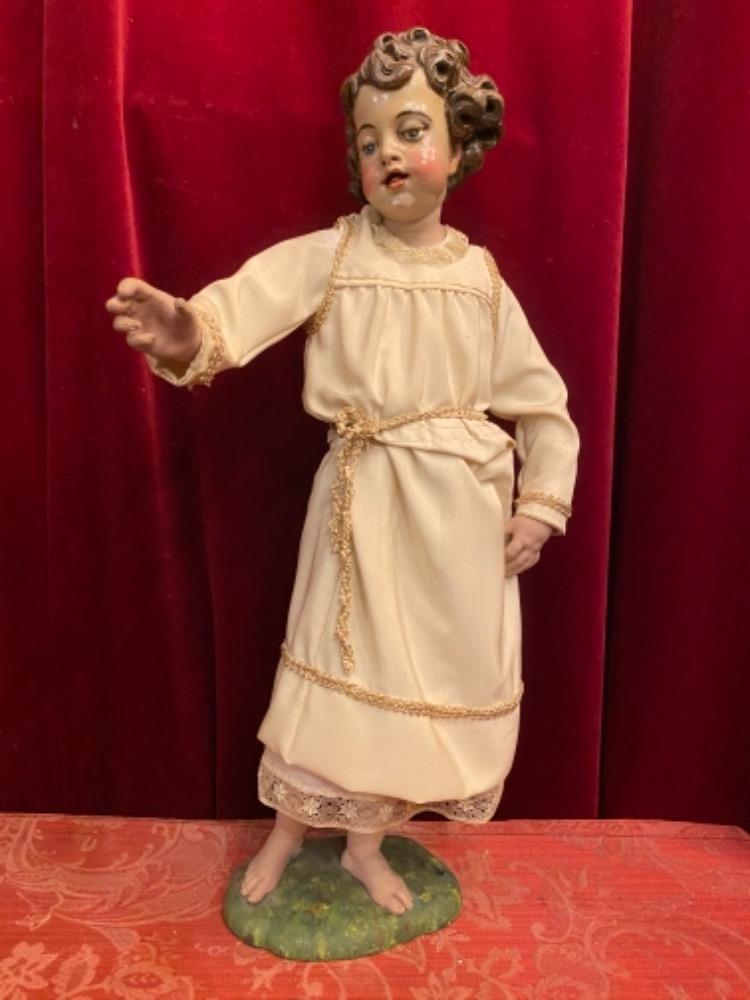 1 Baroque Child Jesus Statue