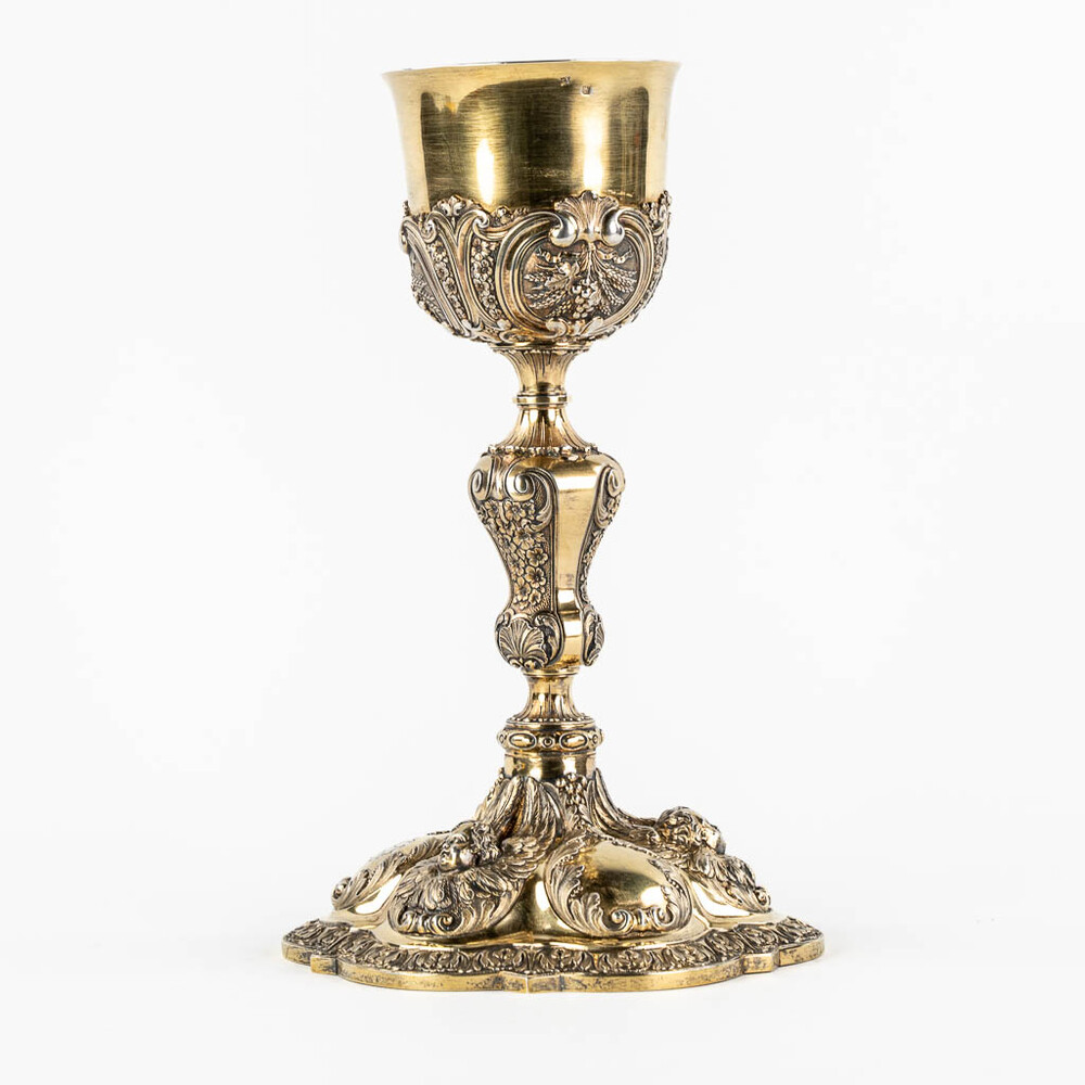 1 Baroque - Style Chalice By : Jan Jacobus Vermandele (1788-1859)