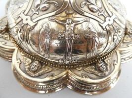 1 Baroque - Style Chalice With Original Case Paten & Spoon. More Detail Pictures Of Nr : 4943212