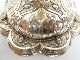 1 Baroque - Style Chalice With Original Case Paten & Spoon. More Detail Pictures Of Nr : 4943212