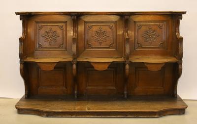 Choir Seats  style Baroque - Style en Oak wood, Belgium  19 th century