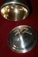 Ciborium style Baroque - Style en Cuppa Silver / Brass Plated Silver, Belgium 19th century