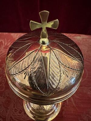 Ciborium style Baroque - Style en Polished & Varnished, France 19 th century