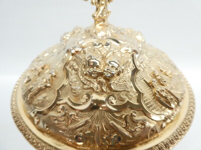1 Baroque - Style Detail Pictures For Id 7009502 : Ciborium By : French Silversmith'S Favier Freres Lyon France