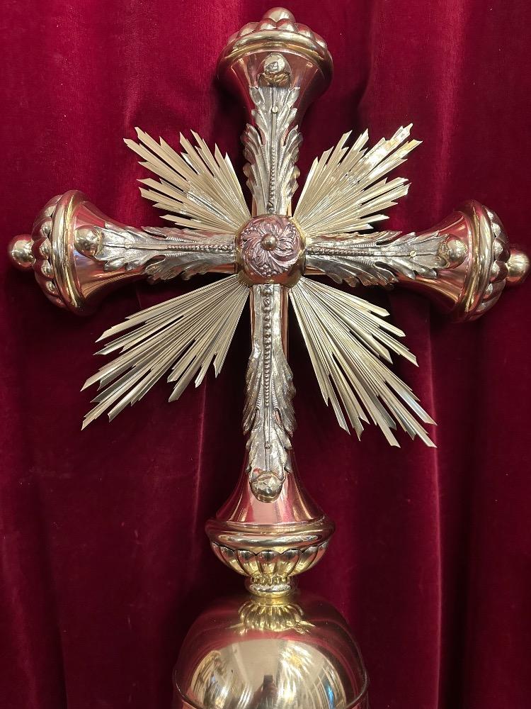 1 Baroque - Style Exceptional Procession Cross