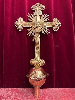 1 Baroque - Style Exceptional Processional Cross