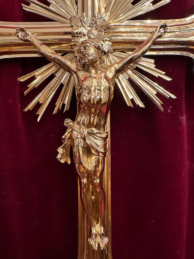 1 Baroque - Style Exceptional Processional Cross