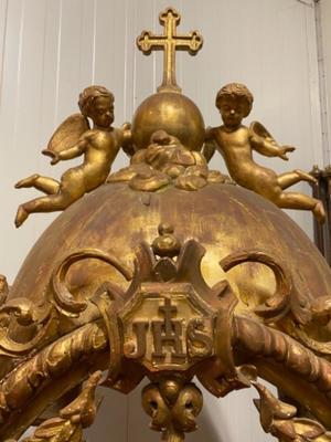 Exposition Chapel style BAROQUE-STYLE en Wood / Gilt, France 18th century