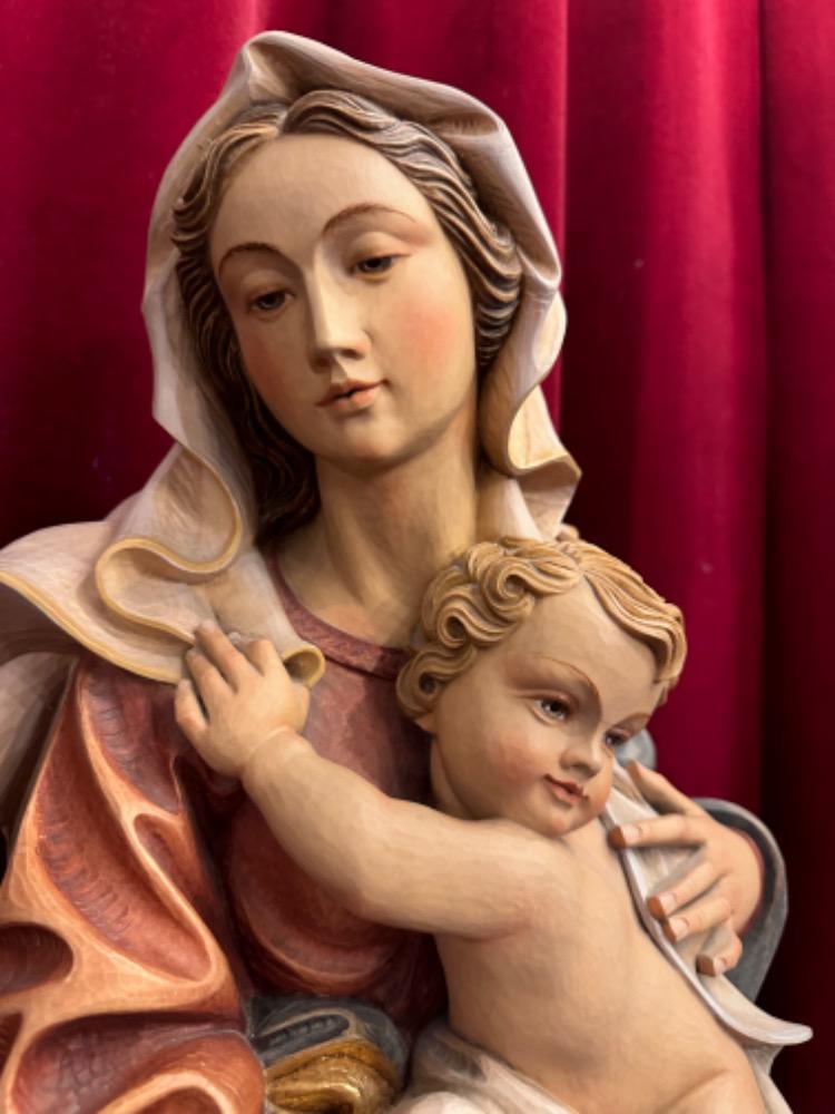 1 Baroque - Style Madonna With Child