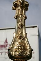 Paschal Candle Stick style Baroque - Style en Messing / Bronze, FRANCE 19 th century
