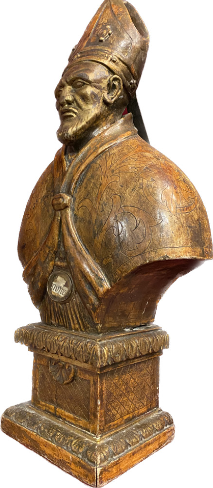 1 Baroque - Style Reliquary - Bust