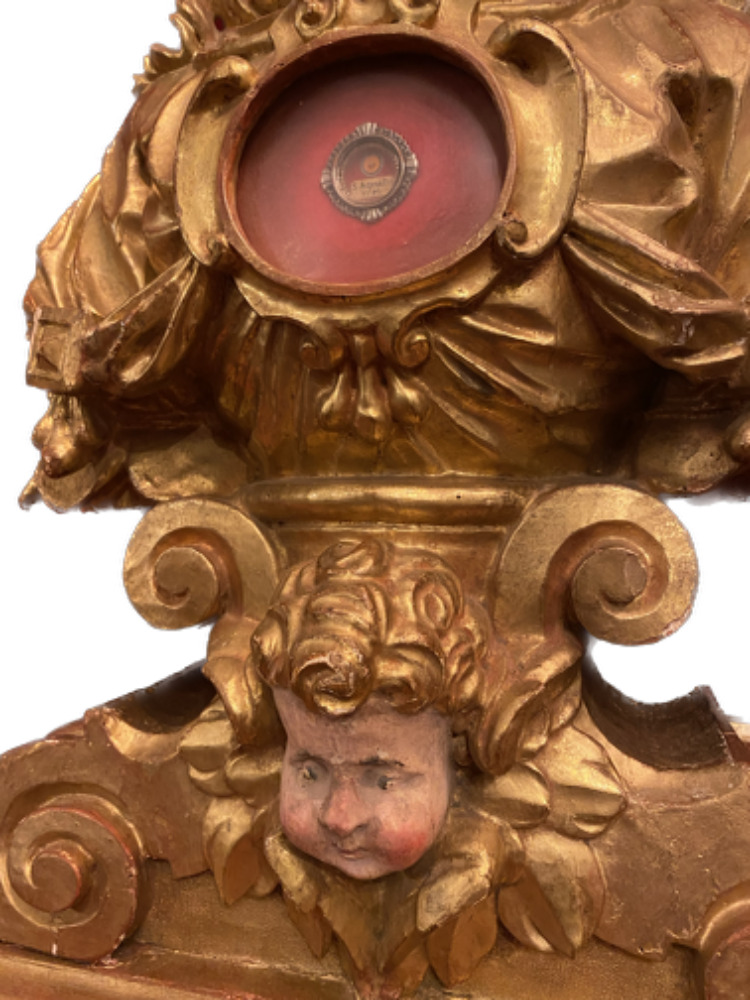 1 Baroque - Style Reliquary Bust St. Agnes