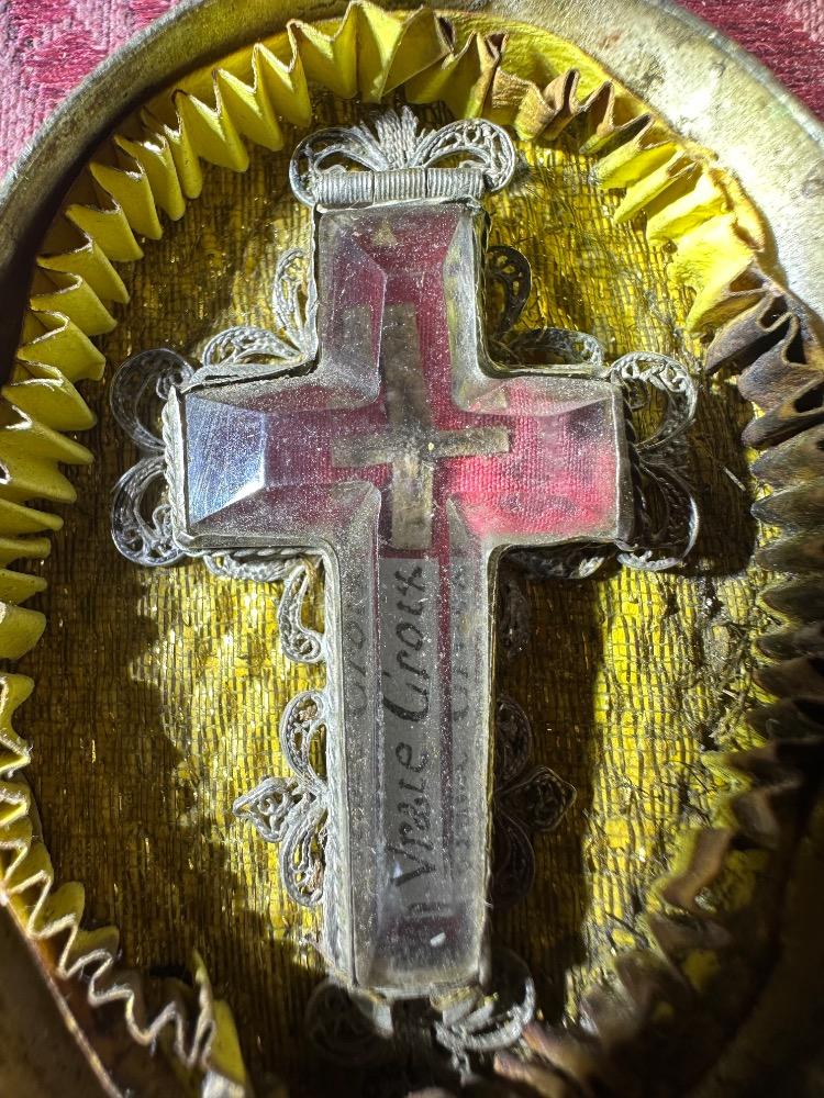 1 Baroque - Style Reliquary - Relic True Cross