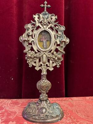 1 Baroque - Style Reliquary - Relic True Cross