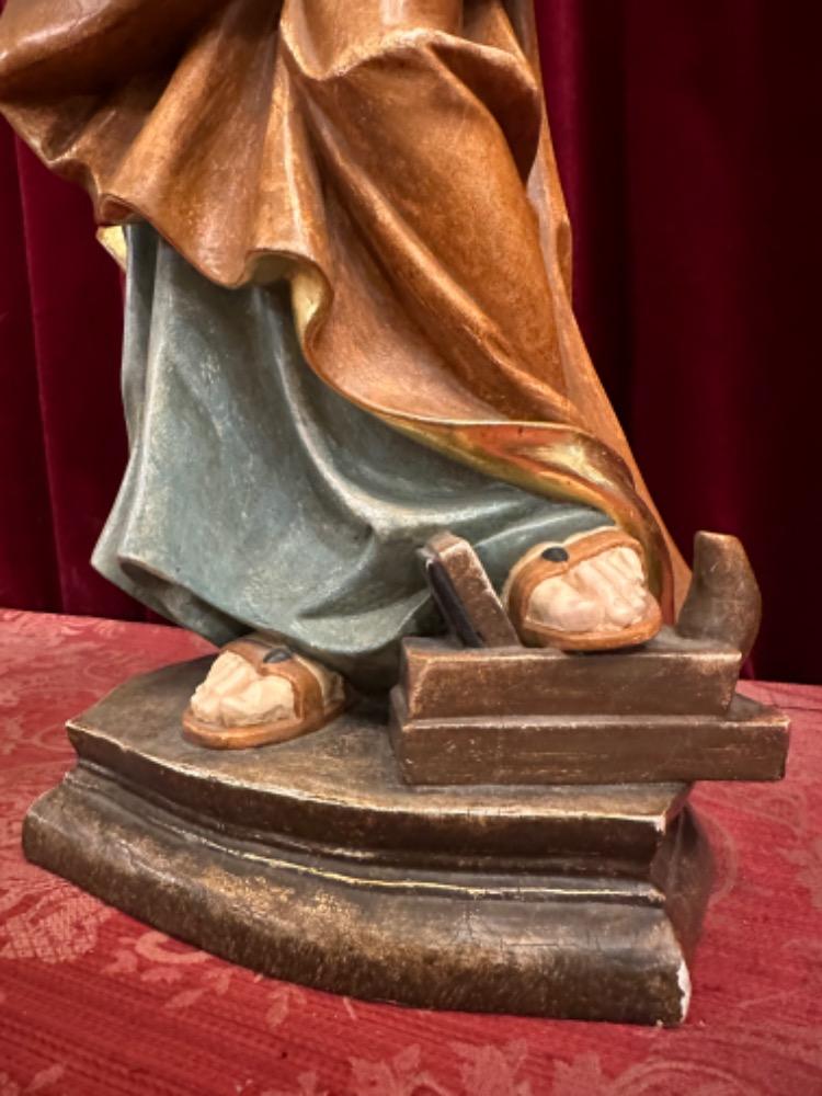 1 Baroque - Style Sculpture St. Joseph & Child