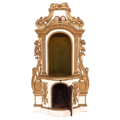 Tabernacle style Baroque - Style en Wood, Belgium  18 th century