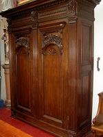 Cabinet en Oak wood, Belgium  19th century