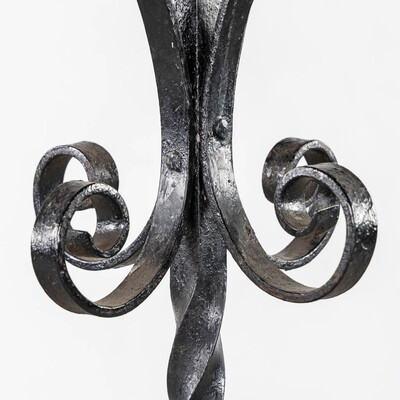 Candle Holder en Wrought iron, Belgium