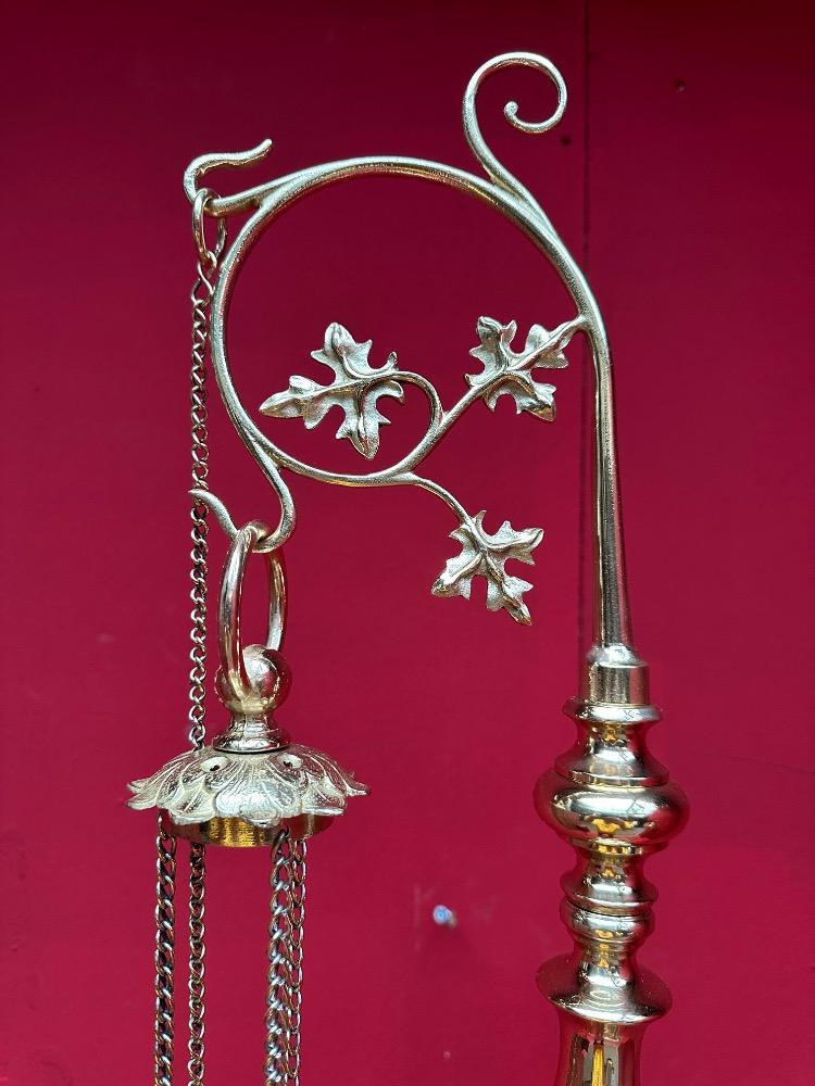 1  Censer-Stand  Complete With Censer And Boat