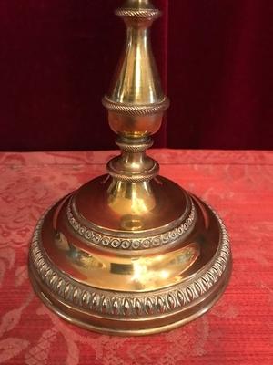Chalice en Silver Cuppa / Brass Gilt, Italy 19th century