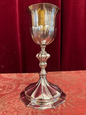 Chalice  en Full Bronze Polished and Varnished, Italy  19 th century ( Anno 1840 )