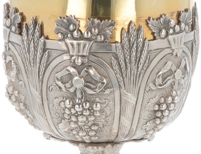 Chalice ( Amsterdam Jan Buysen 1776-1811)  en Full Silver / Weight 554 gram, 835/1000, Amsterdam Netherlands  19 th century