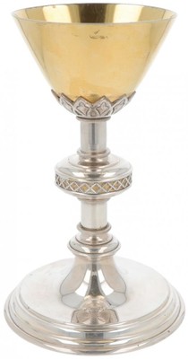 Chalice Dehin FrèRes  en Silver Cuppa / Weight 610 Gram / 835/1000., Liege Belgium 20th Century