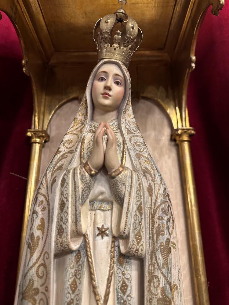 1  Chapel With Our Lady Of Fatima For Sale Seperate ! Statue Has Been Sold !