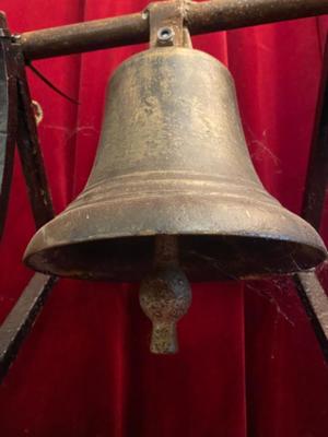 Church Bell  en Bronze, Belgium 19th century