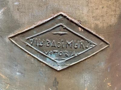 Church Bell Weight 115 Kgs en Bronze / Cast Iron , Italy  20 th century