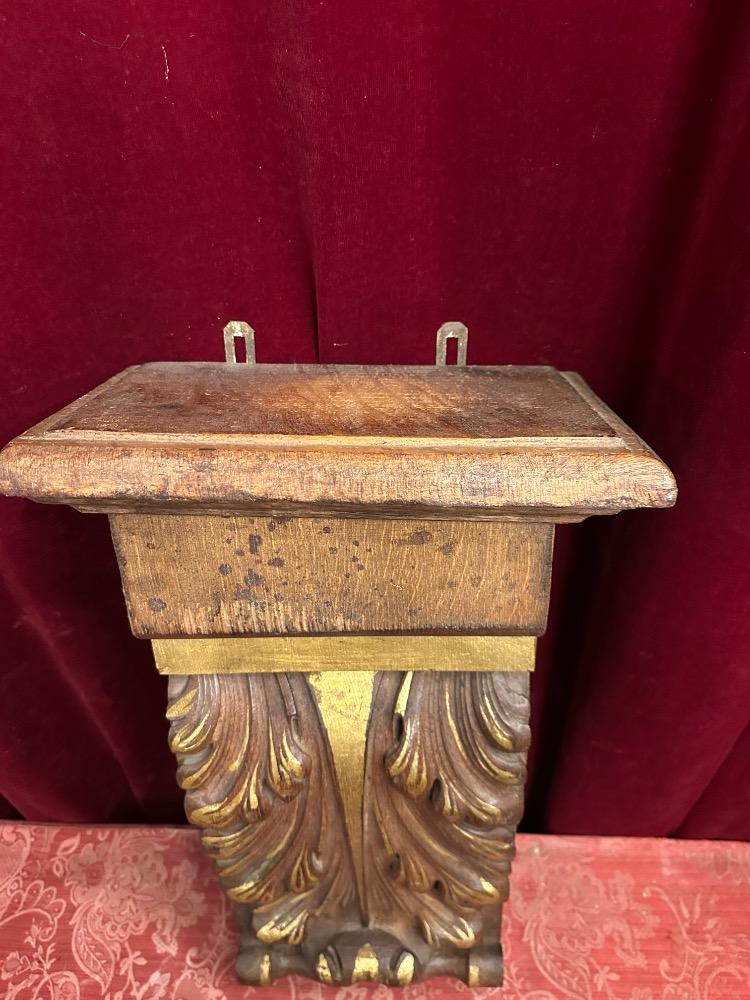 1 Classicistic Architectural Ornament / Hanging Pedestal