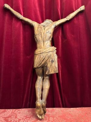 Corpus Christi  en Hand - Carved Wood , Belgium  19 th century ( Anno 1840 )